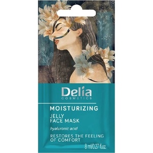 Delia Хидратираща гел маска за лице, 8 ml