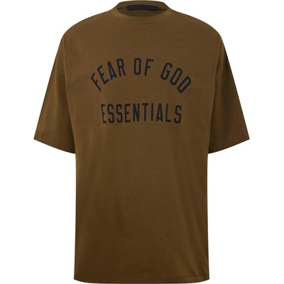 Fear of god essentials Фланелка FEAR OF GOD ESSENTIALS Jersey Crewneck Tee - Olive