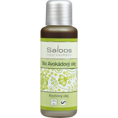 Saloos Bio avokádový olej rostlinný lisovaný za studena 1000 ml