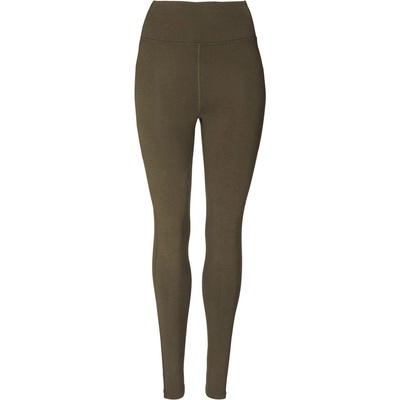 BOODY dámske legíny MOTIVATE FULL LENGTH TIGHTS tmavo zelená