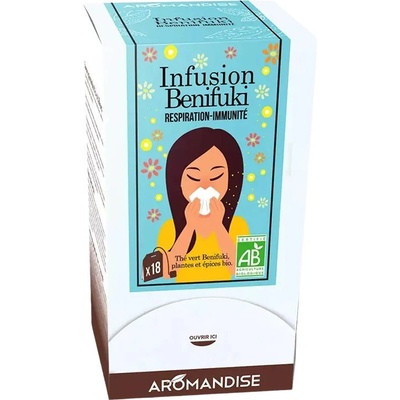 Aromandise Бенифуки Инфузия, 18 филтърни пакетчета, Aromandise (792208 (TTS19) ARMD)