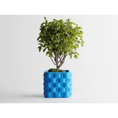 Кашпа Chesterra Малка, 110x110xH95мм- Синя