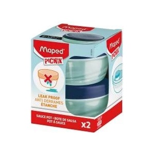 Maped Lunch box sauce/dip Picnik Origins sky 2pcs
