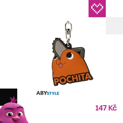 Přívěsek na klíče Abysse Corp Chainsaw Man Pochita