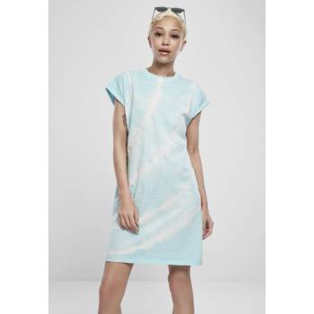 Urban Classics Ladies Tie Dye Dress aquablue
