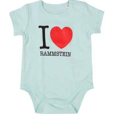 Detské body RAMMSTEIN Rammstein I Love Rammstein zelená