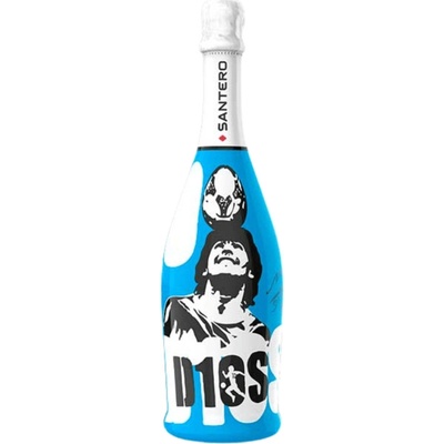 958 Santero D10S Diego Maradona Extra Dry 11,5% 0,75 l (čistá fľaša)