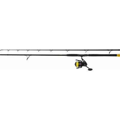 Black Cat Hard Core Allround Rod 2,7m 500g + Naviják 8000 + Šňůra 0,42mm 2 díly