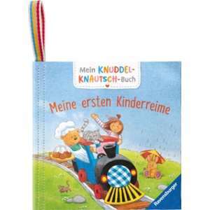 Mein Knuddel-Knautsch-Buch: Alle meine Kinderreime; weiches Stoffbuch, waschbares Badebuch, Babyspielzeug ab 6 Monate | Kerstin M. Schuld (ISBN: 9783473421374)