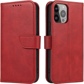 HQWear Калъф HQWear за iPhone 15 Pro Max, със стойка, червен (9145576279311)