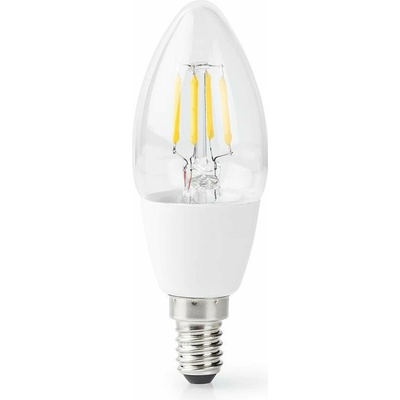 Nedis sviečka, Wi-Fi, 5W, 400lm, E14, teplá biela WIFILF10WTC37