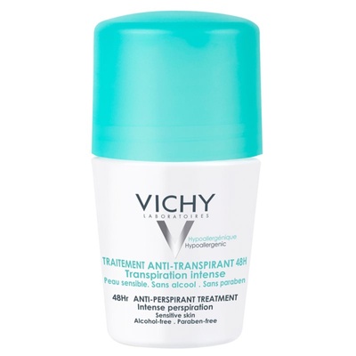 Vichy Deodorant 48h рол- он против изпотяване срещу силно изпотяване 48h 50ml