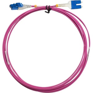 Conneu LC-SC Uniboot Cord, OM4 Виолетов, 2 мм, 3 м (CNFJ-LCSCOM4UBVT2mm-3)