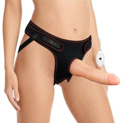 LoveToy Easy Strapon Set with Balls 7.5″ 20 cm připínací dildo s postrojem – Zboží Dáma
