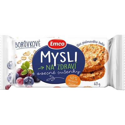 Emco Ovesné sušenky 60 g – Zboží Mobilmania