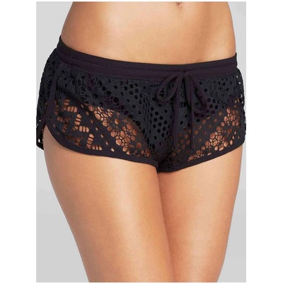 Underwear Wind Дамски дантелени шорти - Черни #310266 (310266_Черно)