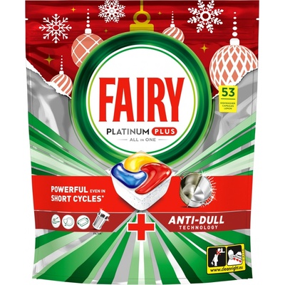 Fairy Platinum Plus All in1 Fresh Herbal Breeze tablety do myčky 53 ks