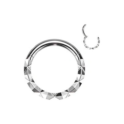 Šperky4U piercing kruh segment K01072ST-1208