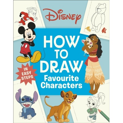Disney How to Draw Favourite Characters - DK