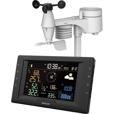 Sencor SWS 9400 Profesionálna meteorologická stanica s bezdrôtovým senzorom 5 v 1