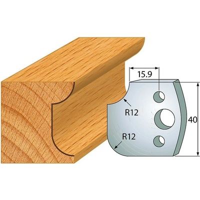 IGM Professional IGM Profil 176 - pár nožov 40x4mm SP F026-176