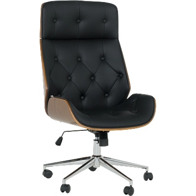 Офис кресло Carmen 6407 - орех-черен (3520065)