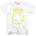 Nirvana Yellow Happy Face White M Риза (<![CDATA[NIRVTS04MW02]]>)