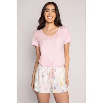 PJ Salvage pointelle knit Short - Off-White