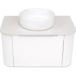 Makena Долен PVC шкаф с умивалник и плот от кварцов камък Makena (3529635)