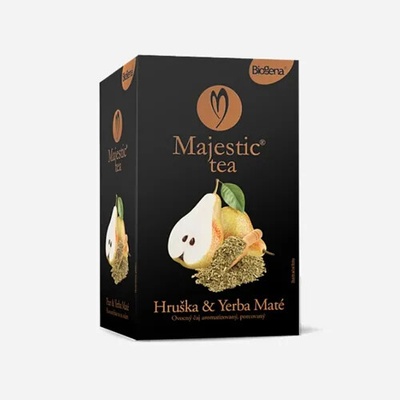 Biogena Majestic Tea hruška a yerba maté 6 x 20 ks