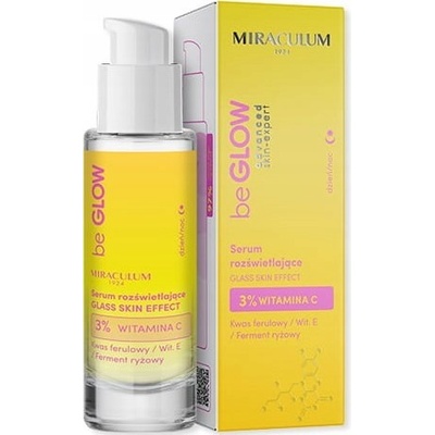 Miraculum beGlow rozjasňující sérum Glass Skin Effect Vitamin C 30 ml