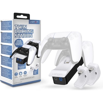 Image 1 of Venom Twin Docking Station for PS5 white (VS5001)
