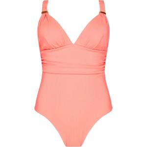 Barts Дамски бански костюм Barts Women's Cimazy Plunge Shaping Onepiece Swimsuit - Camelia - размер 40 (EU) (150-6442-0113)