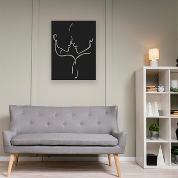 Image 1 of Decono Метална Декорация Целувка в Нощта