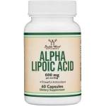 Double Wood Supplements Alpha Lipoic Acid, 600 mg, 60 капсули, Double Wood (23009 DW)