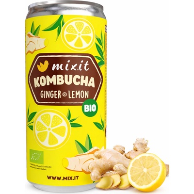 Mixit BIO Kombucha Ginger & Lemon 330 ml