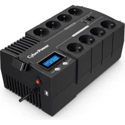 CyberPower BR1000ELCD-FR непрекъсваемо захранване (UPS) Line-Interactive 1 kVA 600 W 8 AC изход(а) (BR1000ELCD-FR)