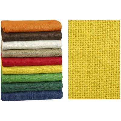 Bellatex Jutová dekorační plachetka ŽLUTÁ 2415/110, 130x300cm