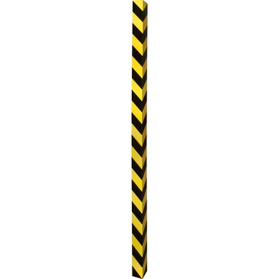 DP 30812 Výstražný rohový profil - 8x8x100 cm Čierna-Žltá