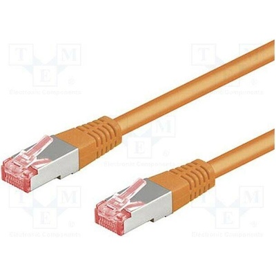 Goobay 93785 Patch S/FTP Cat 6a RJ45 vidlice z obou stran lanko Cu