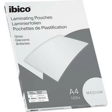 Laminovací fólie "Medium", 100 mikronů, A4, lesklá, 100 ks, IBICO 627309