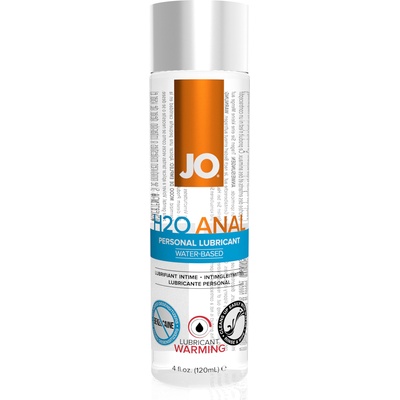 JO Anal H2O Lubricant Warming 120ml