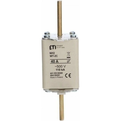 Eti-Polam Pojistková vložka NH2C 40A gF 500V 004139391