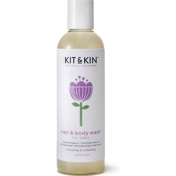Kit & Kin Vlasový a telový šampón 250 ml