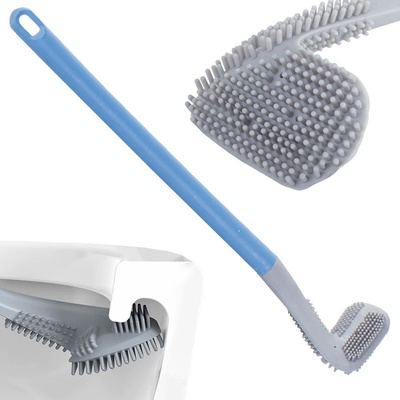 Verk 24142 Flexibilná silikónová kefa na WC color