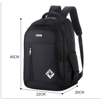 Platinium Batoh s USB portom 16" čierny BSP25