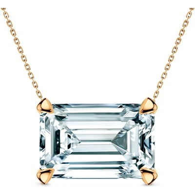 SAVICKI Колие Share Your Love: злато, лабораторни диаманти с шлифовка