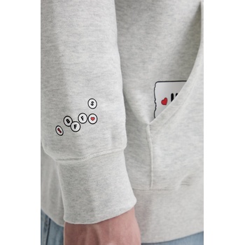 Converse суичър с цип памучен x HELLO KITTY (CVM5H504)