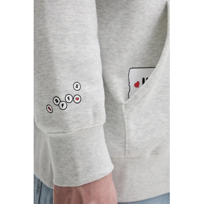 Converse суичър с цип памучен x HELLO KITTY (CVM5H504)