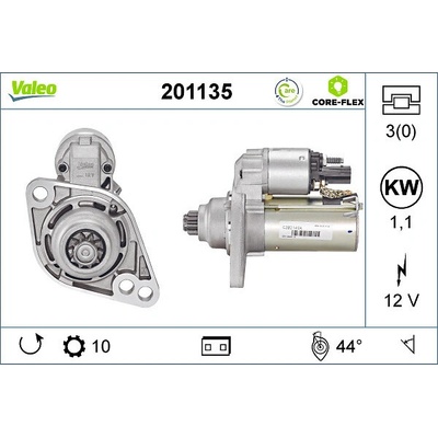 Startér VALEO 201135